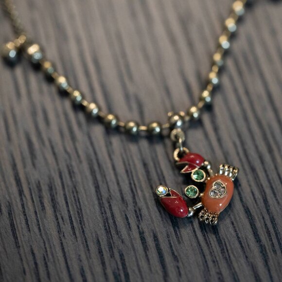 Betsey Johnson “Under the Sea” Anklet + Ring Set — Rare Vintage - Picture 6 of 7